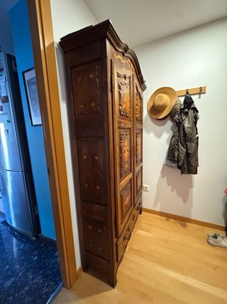 Armario Colonial Madera Antiguo 3