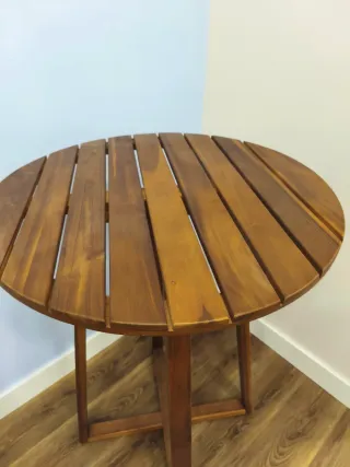 Mesa alta jardín Sklum 70 cm