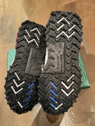 Zapatillas Lacoste Blancas y Azules