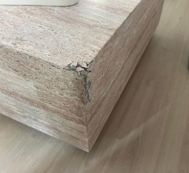 Mesa de centro SKLUM piedra beige