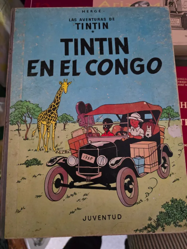 Tintin en el Congo - Las Aventuras de Tintin