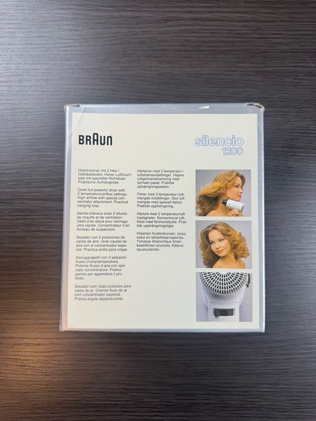 Secador de pelo Braun Mini Portátil