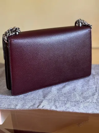 Borsa Gucci Dionysus Pelle Bordeaux
