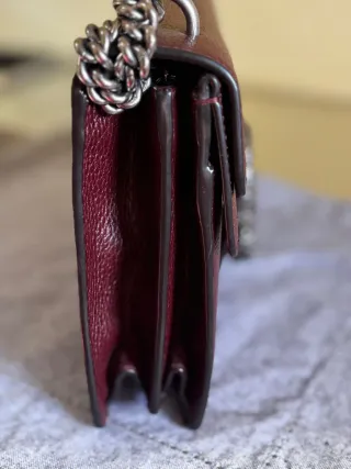 Borsa Gucci Dionysus Pelle Bordeaux