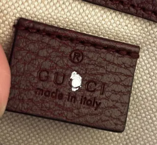 Borsa Gucci Dionysus Pelle Bordeaux