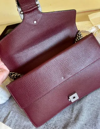 Borsa Gucci Dionysus Pelle Bordeaux