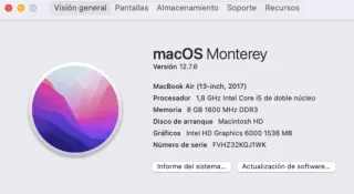 MacBook Air 13 2017 i5