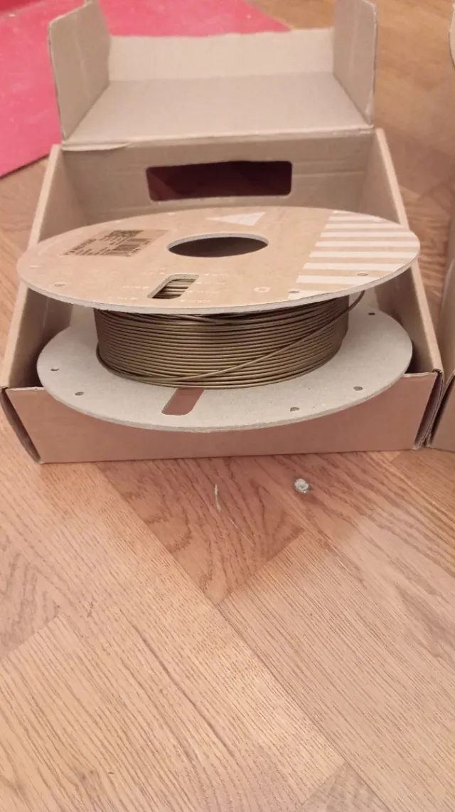 3 restos de rollos filamento impresora 3D