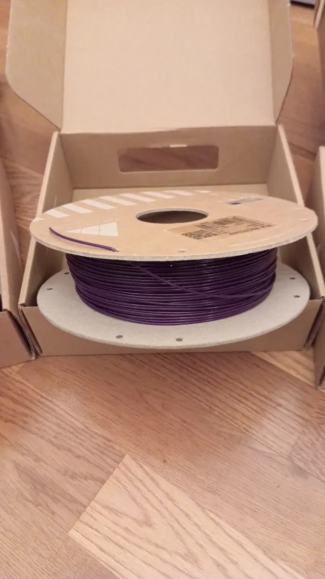 3 restos de rollos filamento impresora 3D