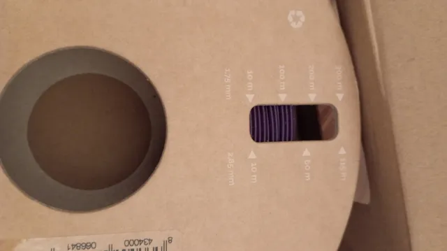 3 restos de rollos filamento impresora 3D