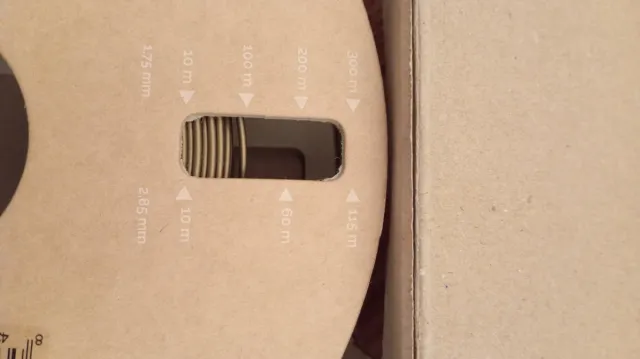 3 restos de rollos filamento impresora 3D