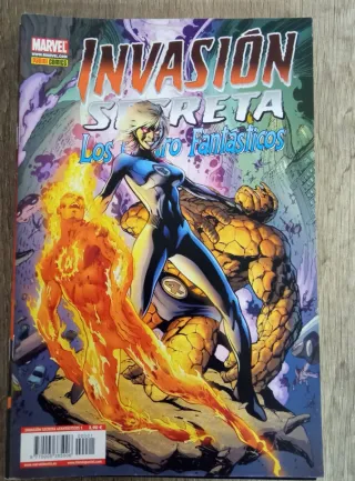 Cómic Invasión Secreta: Los 4 Fantásticos