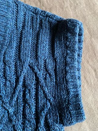 Chaleco Massimo Dutti Azul