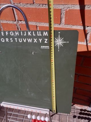 Pizarra infantil antigua ABC números