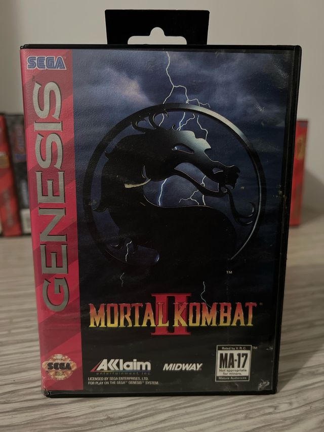juego sega mega drive Mortal Kombat II