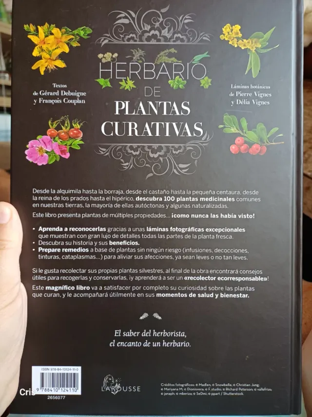 Herbario de plantas curativas