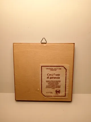 Quadro litografia su foglia oro 23k