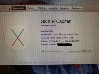 MacBook Pro 2009 - El Capitan