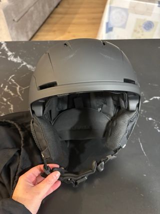 Esquí Casco Uvex, Guantes Reusch, Gafas Wedze