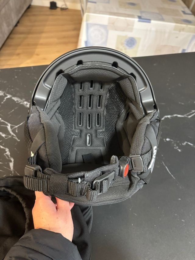 Esquí Casco Uvex, Guantes Reusch, Gafas Wedze