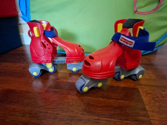 Patines ajustables Fisher-Price rojos