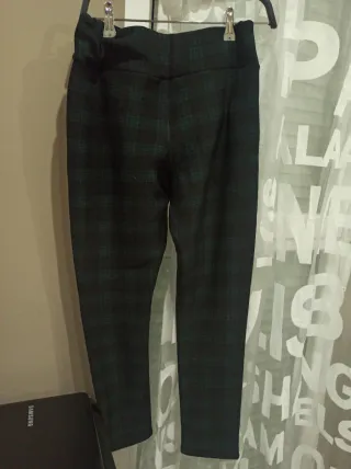 Leggings de invierno a cuadros