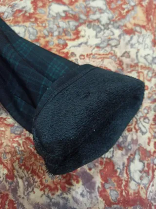 Leggings de invierno a cuadros