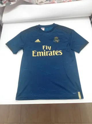 Camiseta Real Madrid 2019/2020 Adidas Azul Dorada