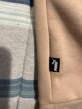 Sudadera Puma Beige