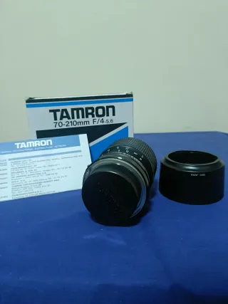 Teleobjetivo Tamron 70-210 mm F/4-5.6 adaptall-2