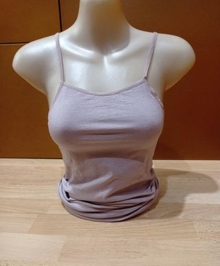 Camiseta interior tirantes sin costuras talla S