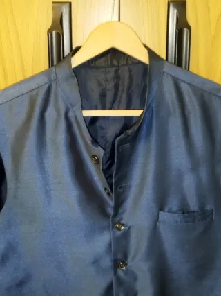 Chaleco Hindú Azul Talla L Edición Limitada