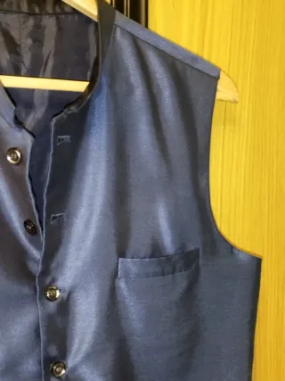 Chaleco Hindú Azul Talla L Edición Limitada