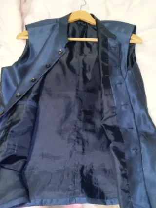 Chaleco Hindú Azul Talla L Edición Limitada