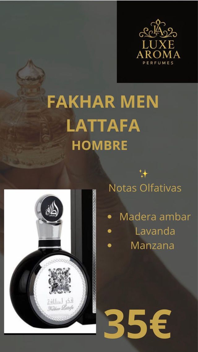 Perfume Lattafa Fakhar Men Hombre
