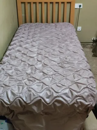 OFERTA Cama articulada con colchón y cubierta