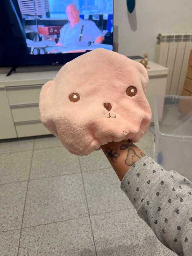 Gorro de ducha rosa Shein