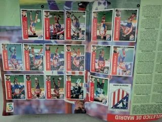 Álbum cromos Liga Fútbol 95/96 Panini