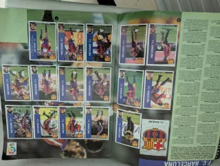 Álbum cromos Liga Fútbol 95/96 Panini