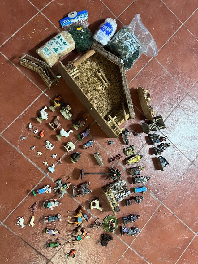 Belén completo figuras y portal