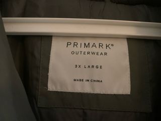 Chaqueta Primark Verde Talla XXXL