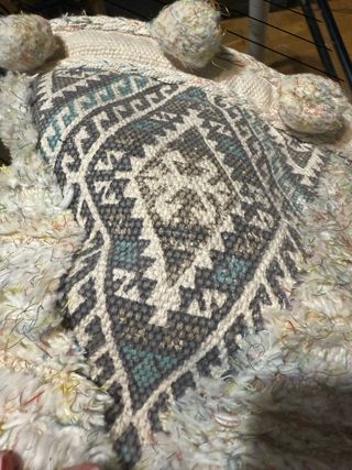 Cesta Organizadora Zara Home Beige Multicolor