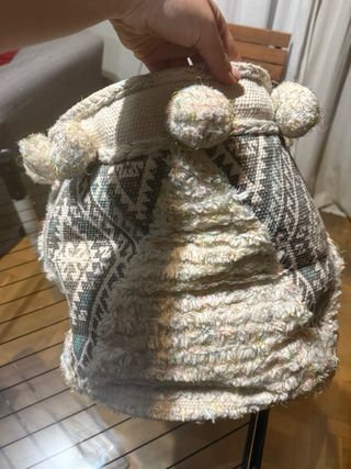 Cesta Organizadora Zara Home Beige Multicolor