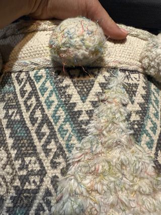 Cesta Organizadora Zara Home Beige Multicolor