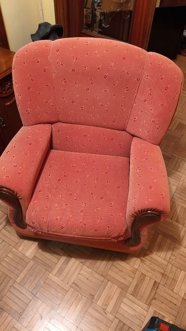 Sillón tapizado