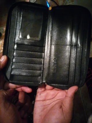 Cartera Loewe Mujer Negra Gris