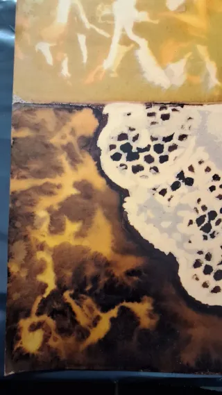 Cuadro de flores y jarrón