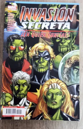 Marvel Invasion Secreta Cómic (Español)