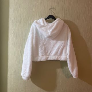 Chaqueta de pelo corta blanca talla S/M