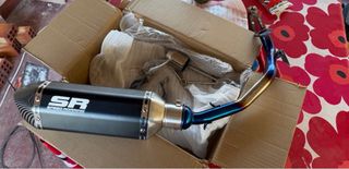 Tubo de escape SR 125cc